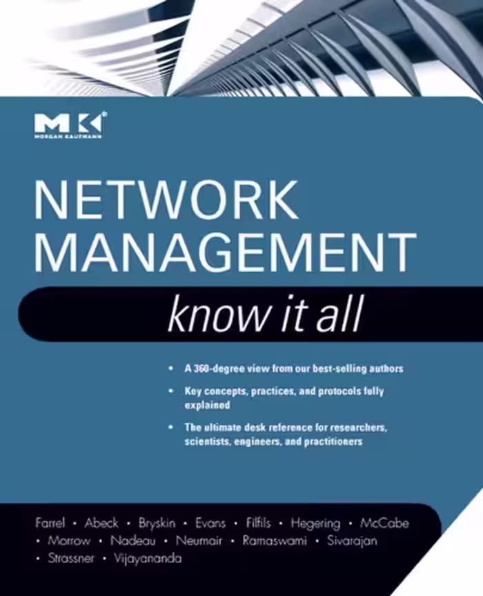 خرید و دانلود نسخه کامل کتاب Network Management Know It All (Morgan Kaufmann Know It All)