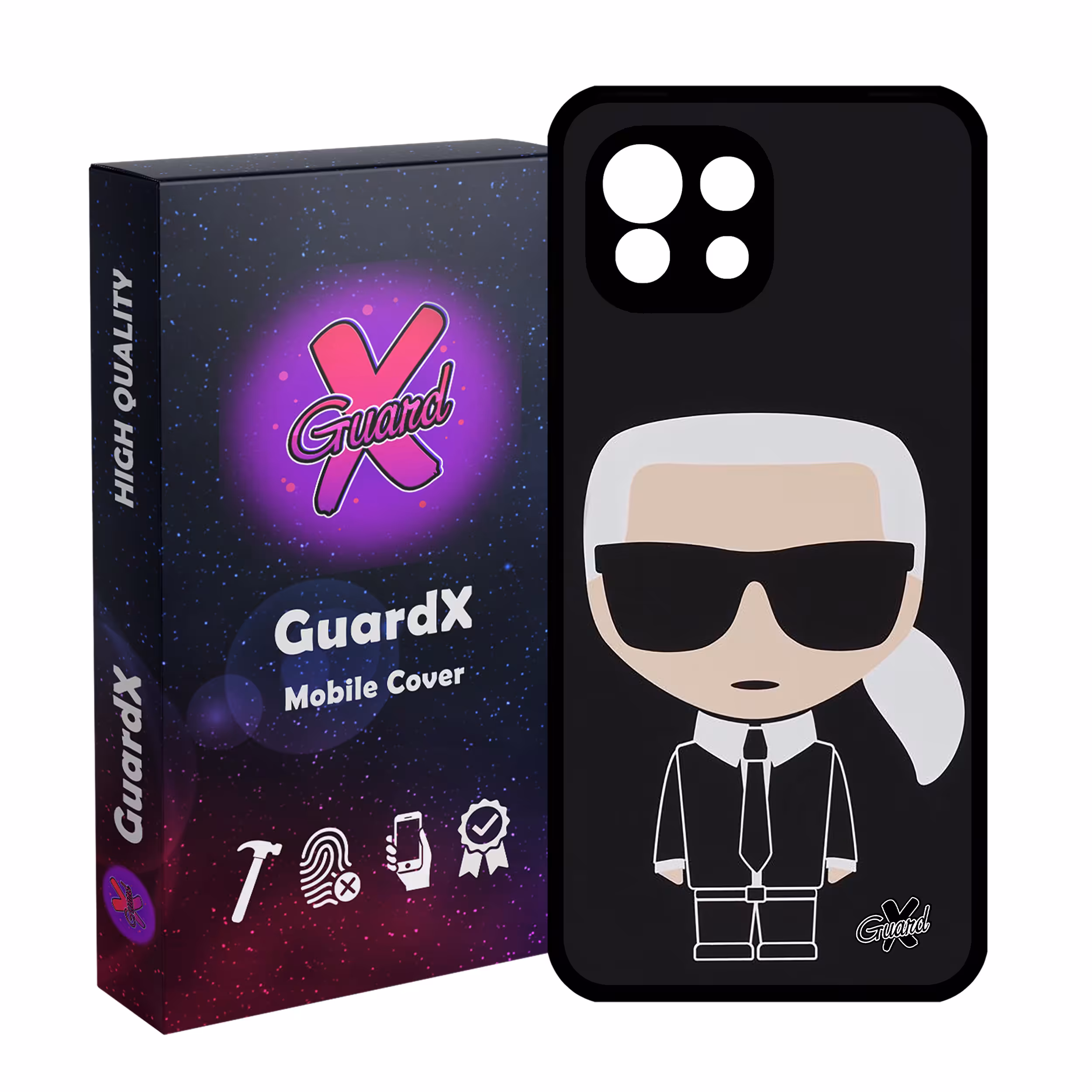 کاور گارد ایکس طرح کارل مدل Glass10425 مناسب برای گوشی موبایل شیائومی  MI 11 Lite