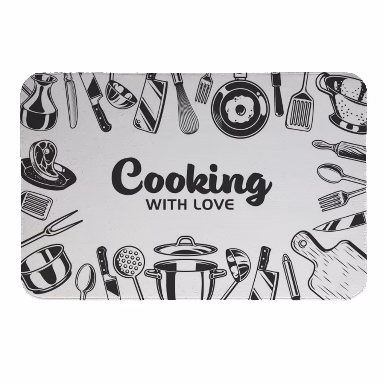 زیرقابلمه ای طرح ابزار آشپزی کد 8081