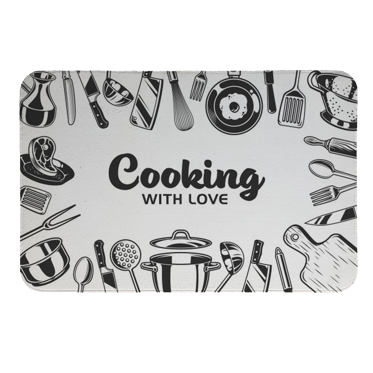 زیرقابلمه ای طرح ابزار آشپزی کد 8081