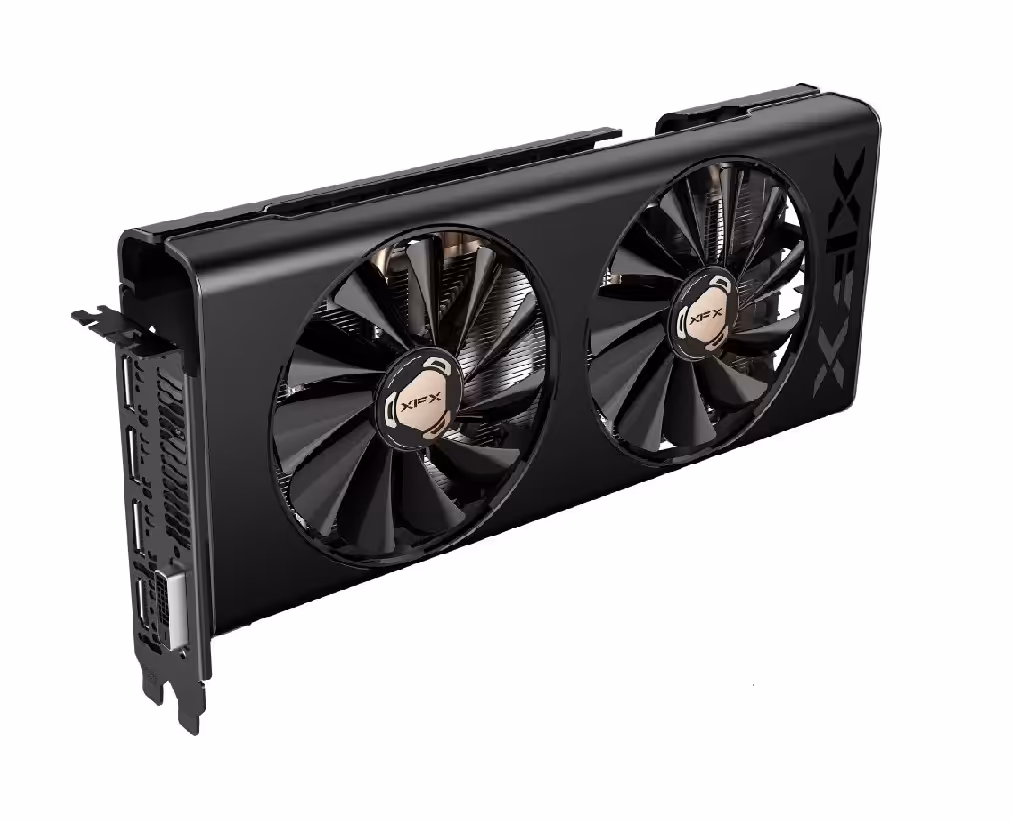 کارت گرافیک XFX RX 580 Double Dissipation 8GB با خنک‌کننده دوگانه و پشتیبانی از VR