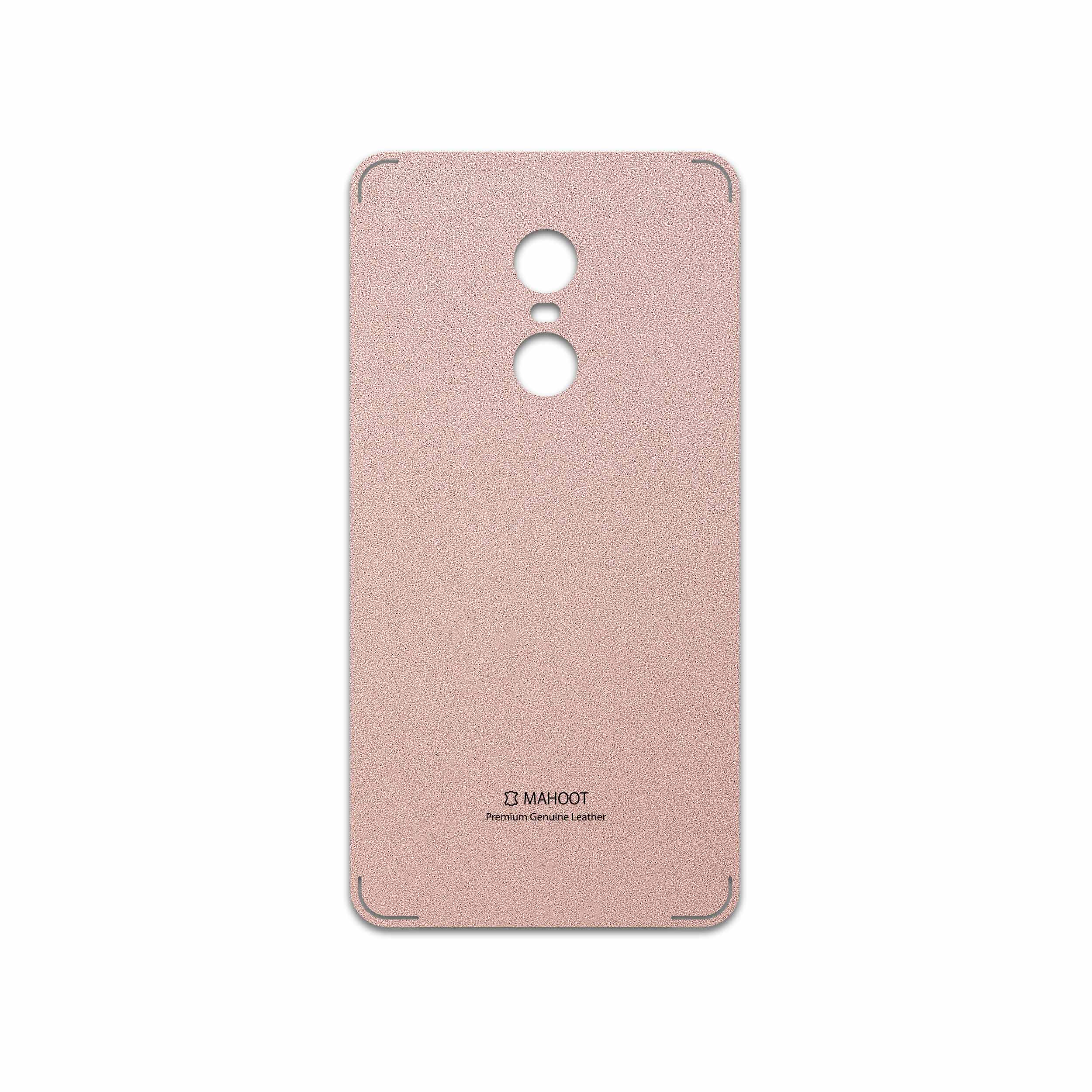 برچسب پوششی ماهوت مدل Rose Gold Leather مناسب برای گوشی موبایل شیائومی Redmi Note 4