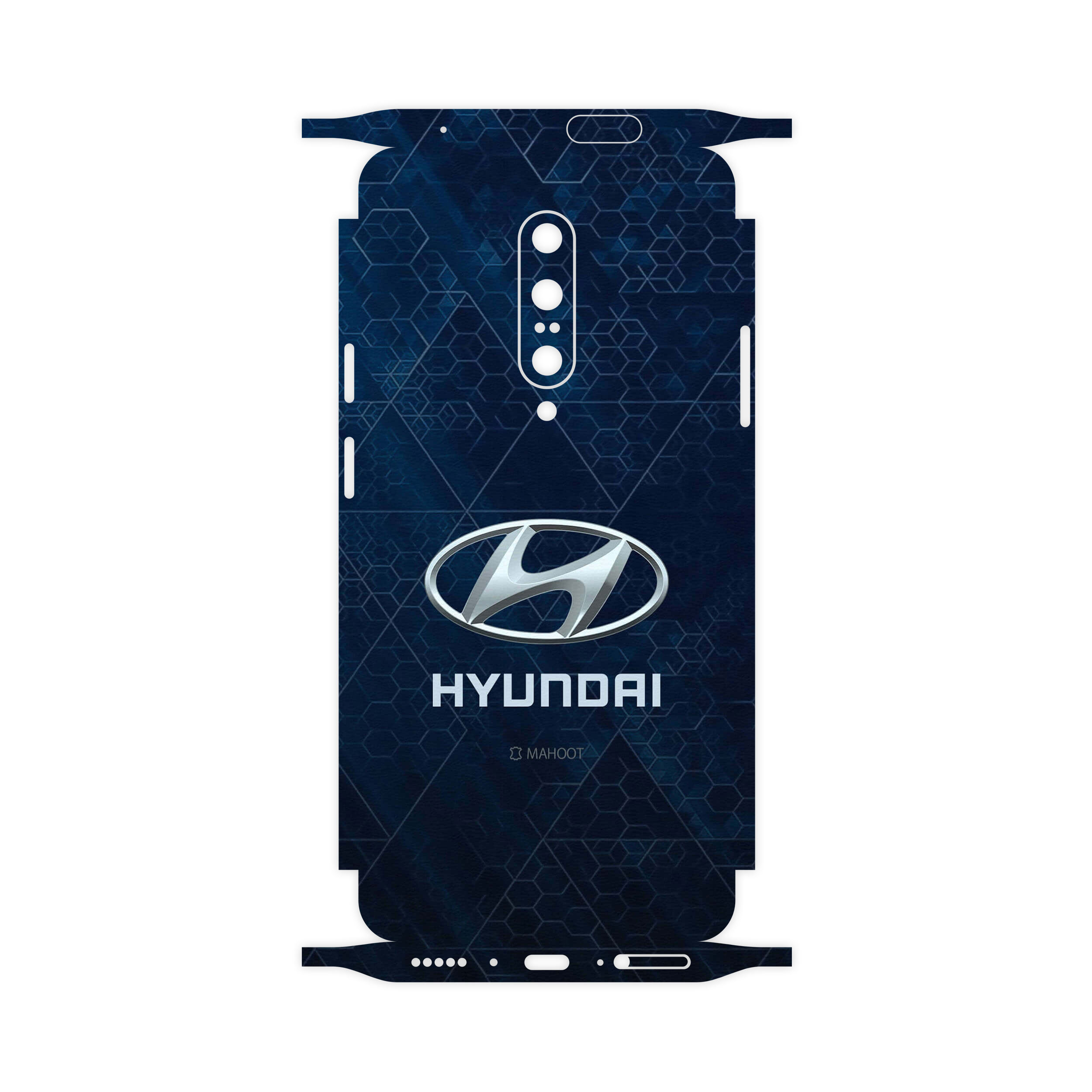 برچسب پوششی ماهوت مدل Hyundai-FullSkin مناسب برای گوشی موبایل وان پلاس 7 Pro