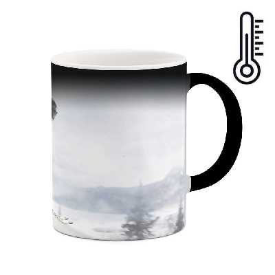 ماگ حرارتی طرح اسکی مدل mgh01756