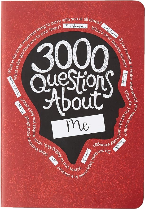 خرید و دانلود نسخه کامل کتاب Piccadilly 3000 Questions About Me Journal - Pdf