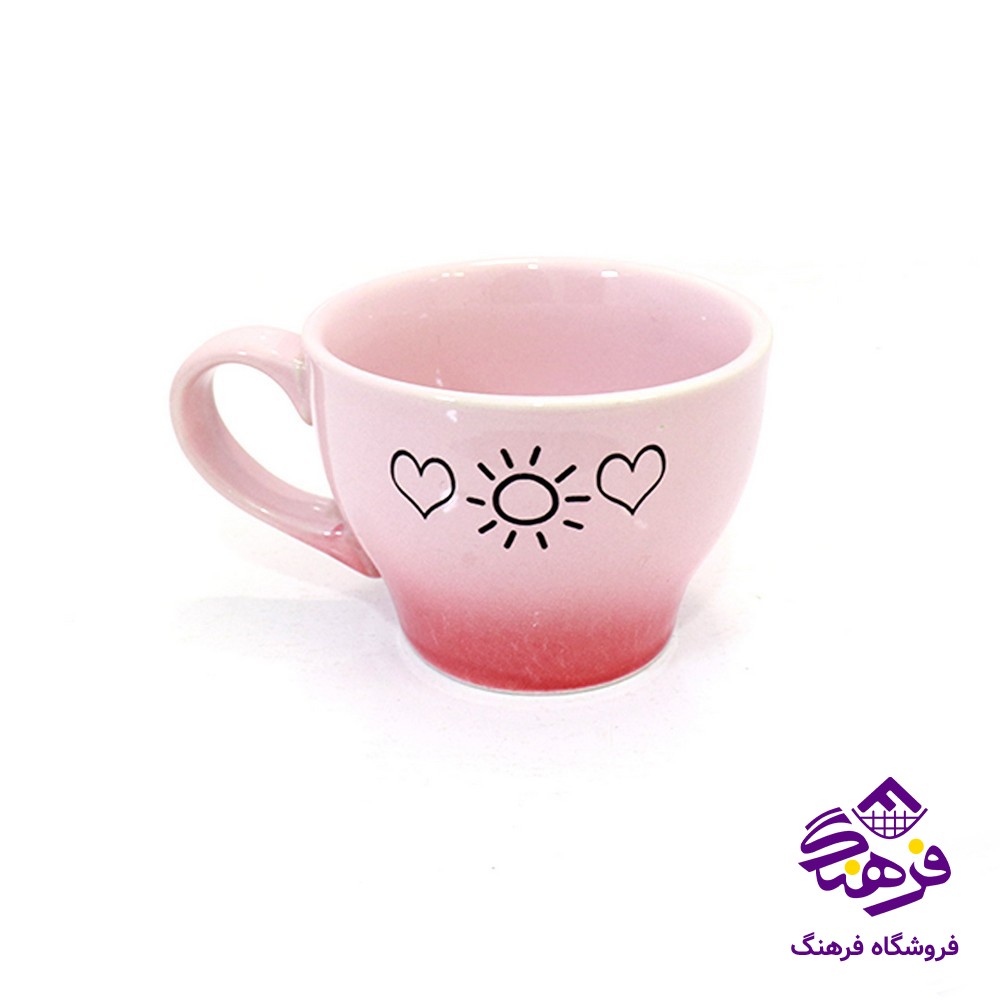 لیوان سرامیک چاپدار