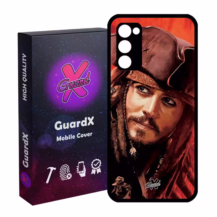 کاور گارد ایکس طرح Johnny Depp مدل Glass10205 مناسب برای گوشی موبایل سامسونگ Galaxy S20 FE