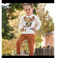 ست بلوز شلوار مام استایل جنس بلوز دورس پنبه  جنس شلوار  بنگال گرم بالا