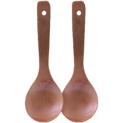 ملاقه چوبی مدل 7-1863 بسته 2 عددی