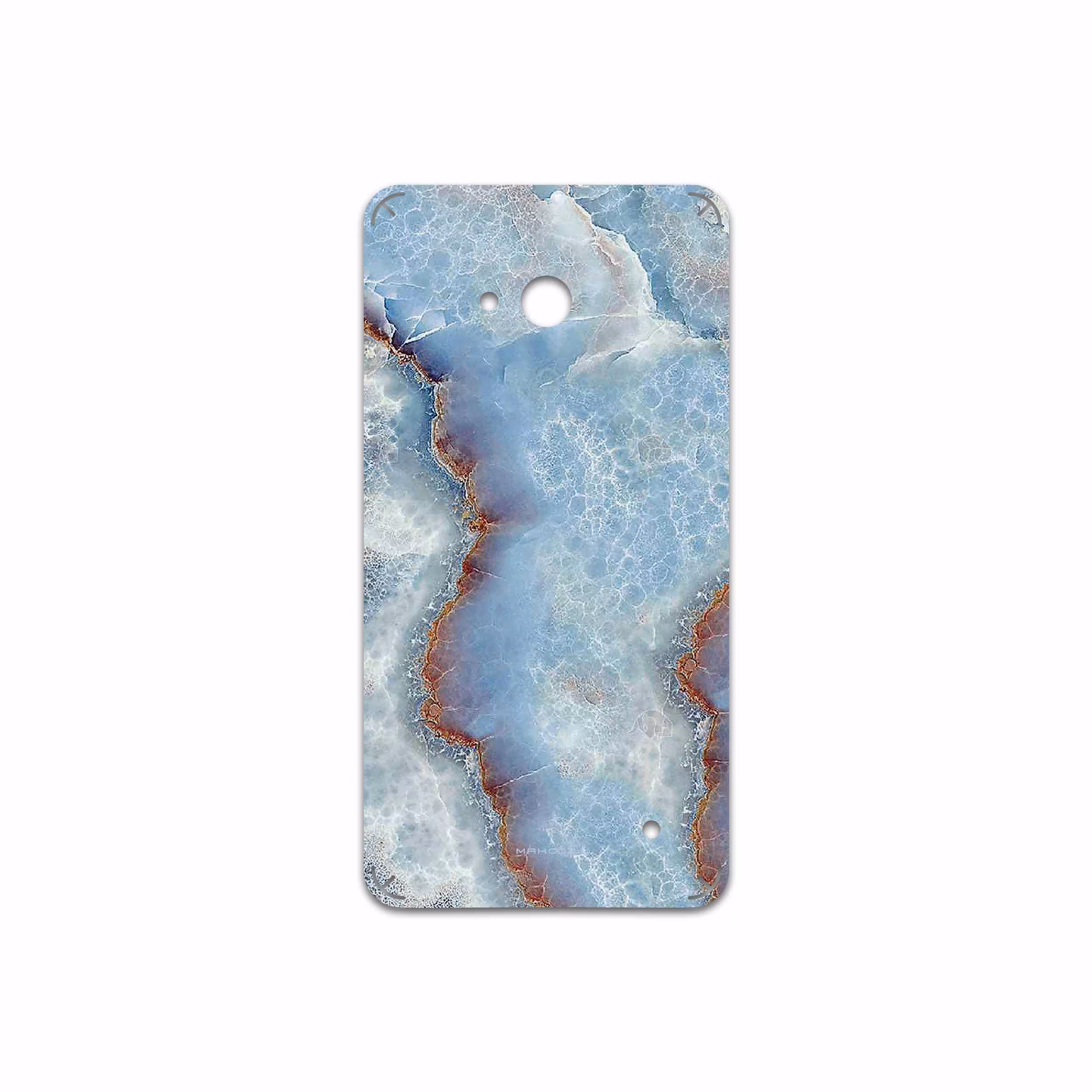 برچسب پوششی ماهوت مدل Blue Ocean Marble مناسب برای گوشی موبایل مایکروسافت Lumia 640