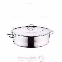 ماهیتابه استیل دو دسته سوفرام سایز 32