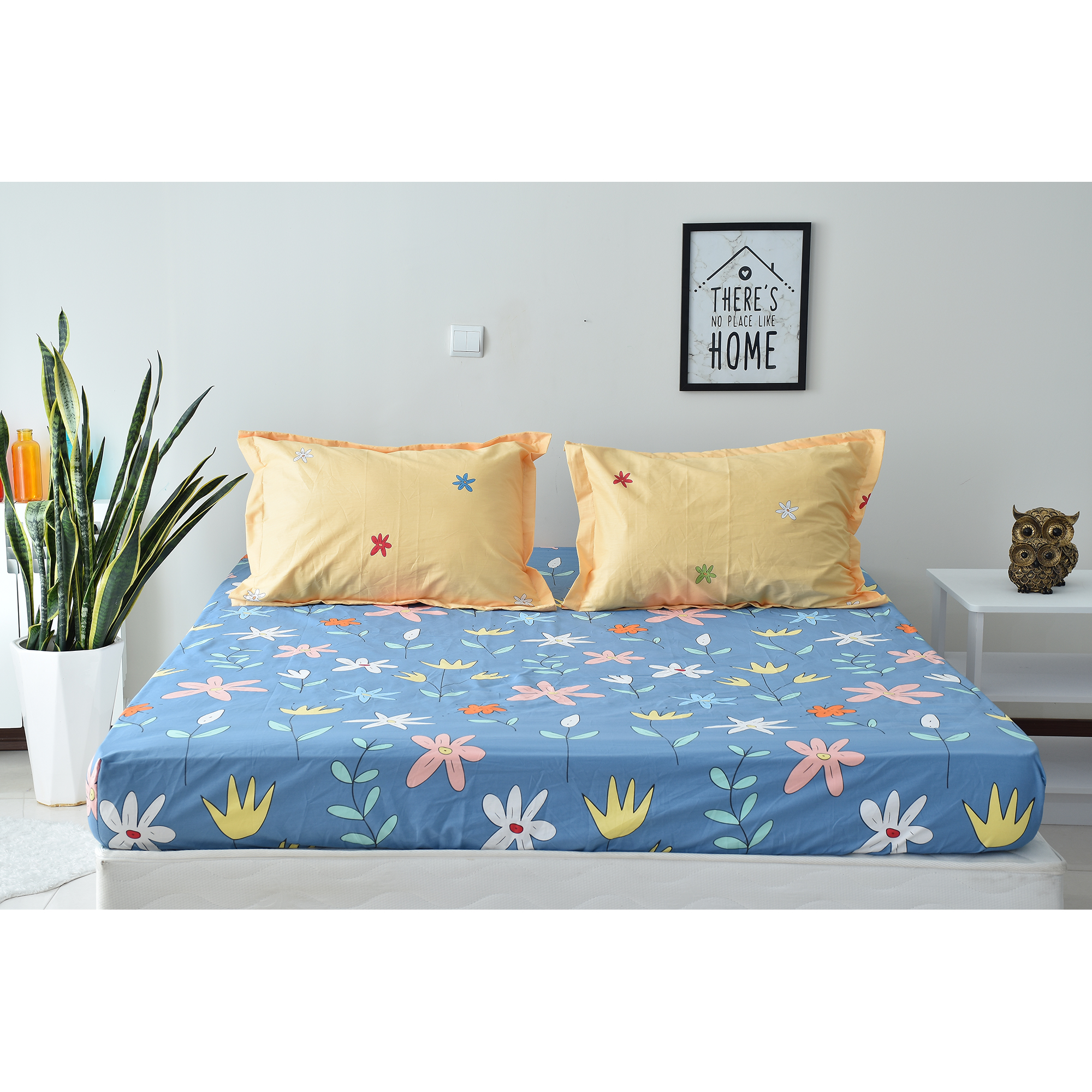 سرویس ملحفه بومرنگ مدل Golbahar-160 دونفره 3 تکه