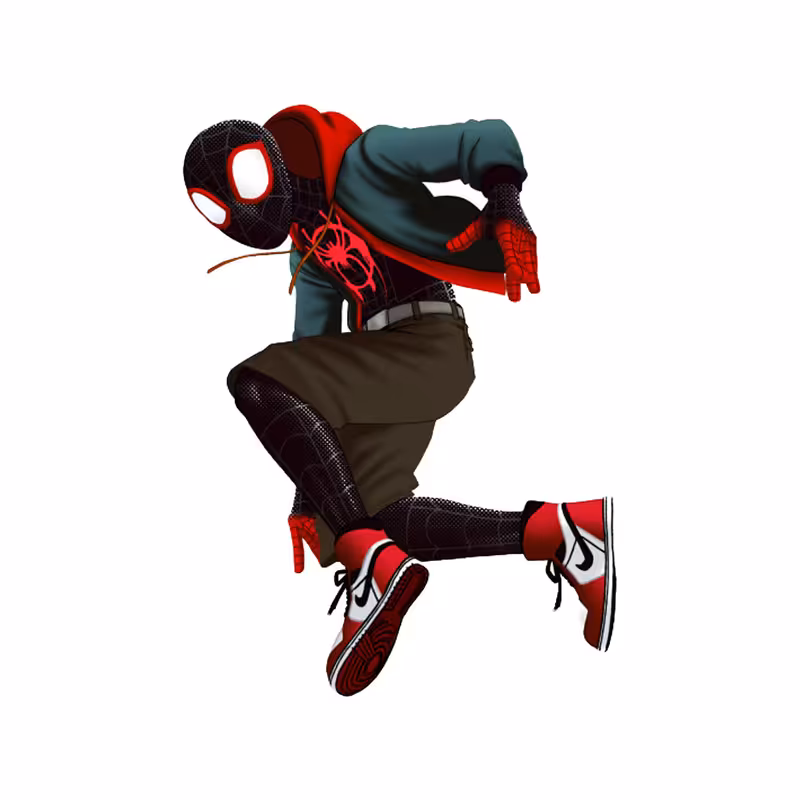 استیکر تزئینی موبایل طرح ددپول کد STM576