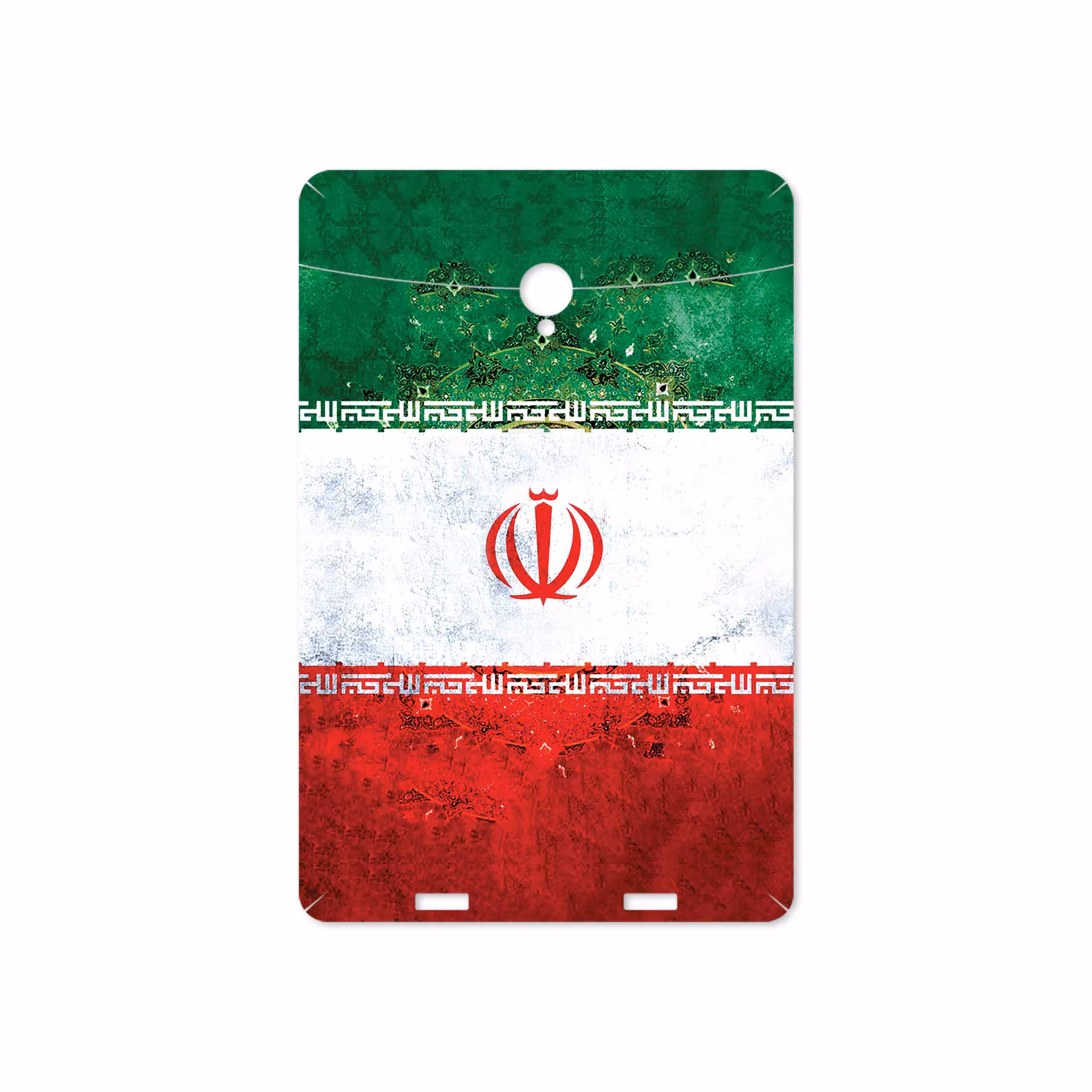 برچسب پوششی ماهوت مدل Iran-Flag-1 مناسب برای تبلت وریکو Unipad