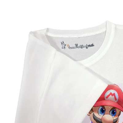 تی شرت بچگانه پرمانه طرح سوپر میکرو کد pmt.6491