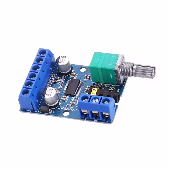 ماژول آمپلی فایر استریو مدل 20w_x2 کد aux_3015