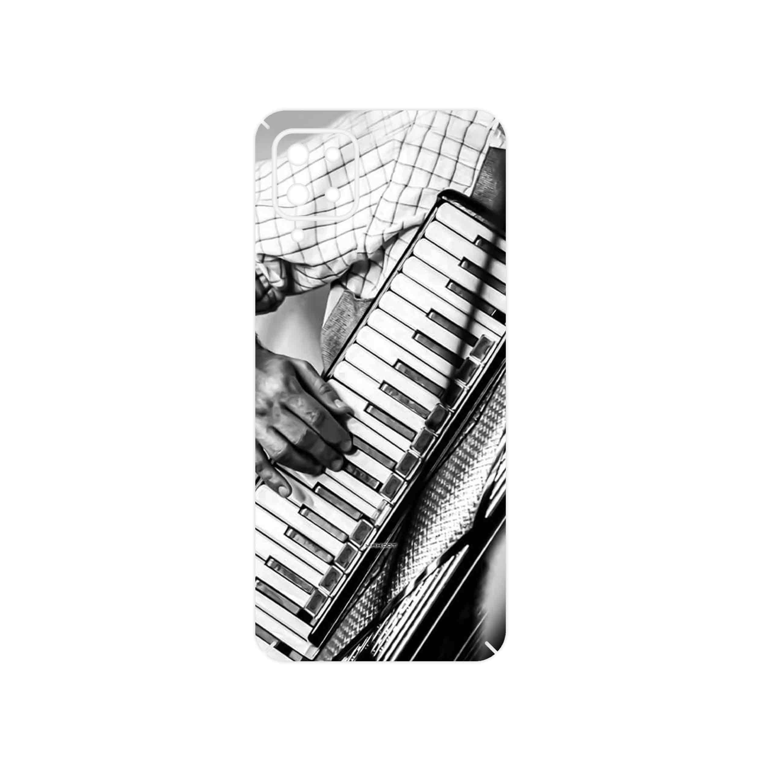 برچسب پوششی ماهوت مدل Accordion مناسب برای گوشی موبایل سامسونگ Galaxy A12 Nacho