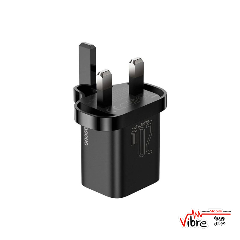 شارژر دیواری بیسوس مدل 20 وات با قابلیت PD