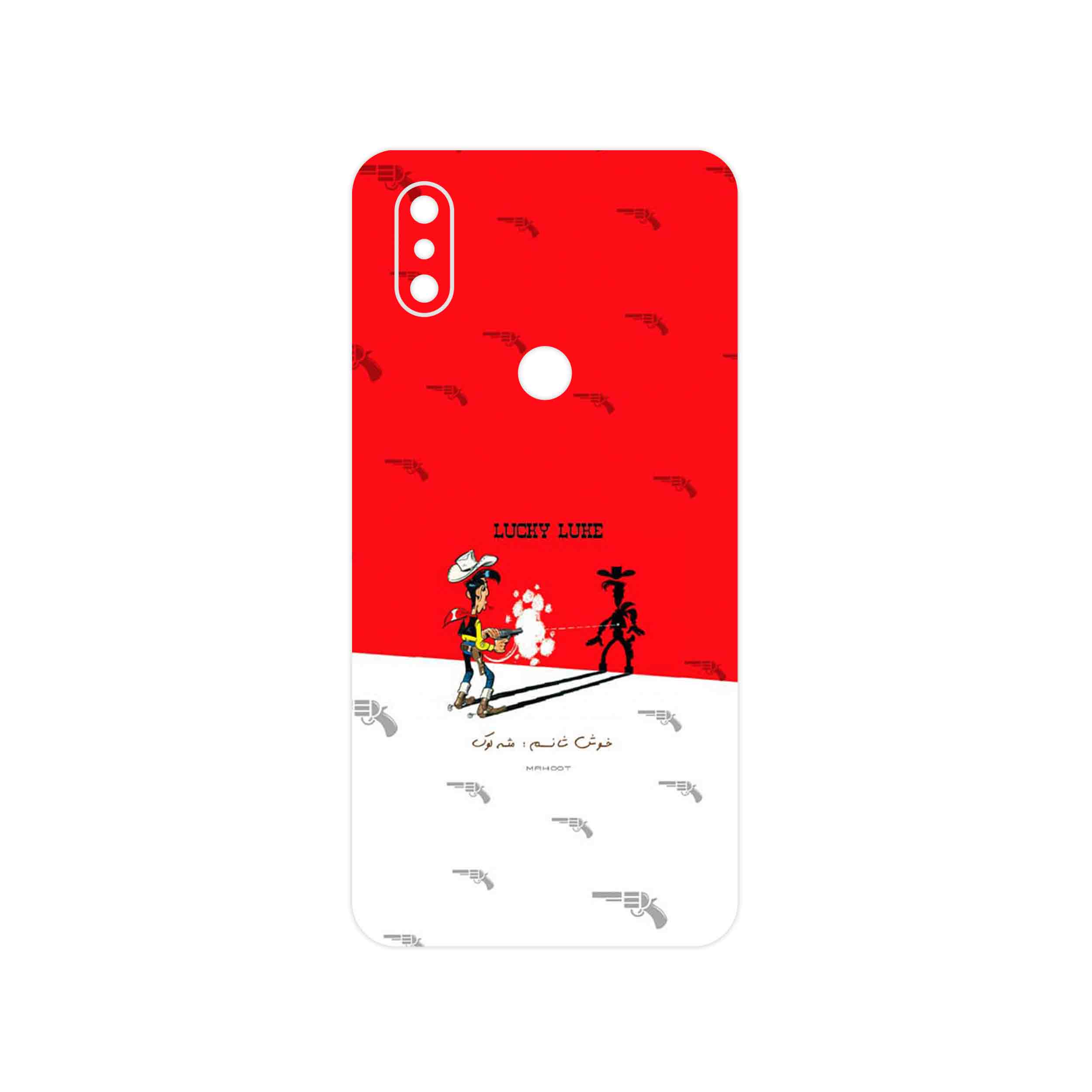 برچسب پوششی ماهوت مدل Lucky Luke مناسب برای گوشی موبایل شیائومی Mi Mix 3