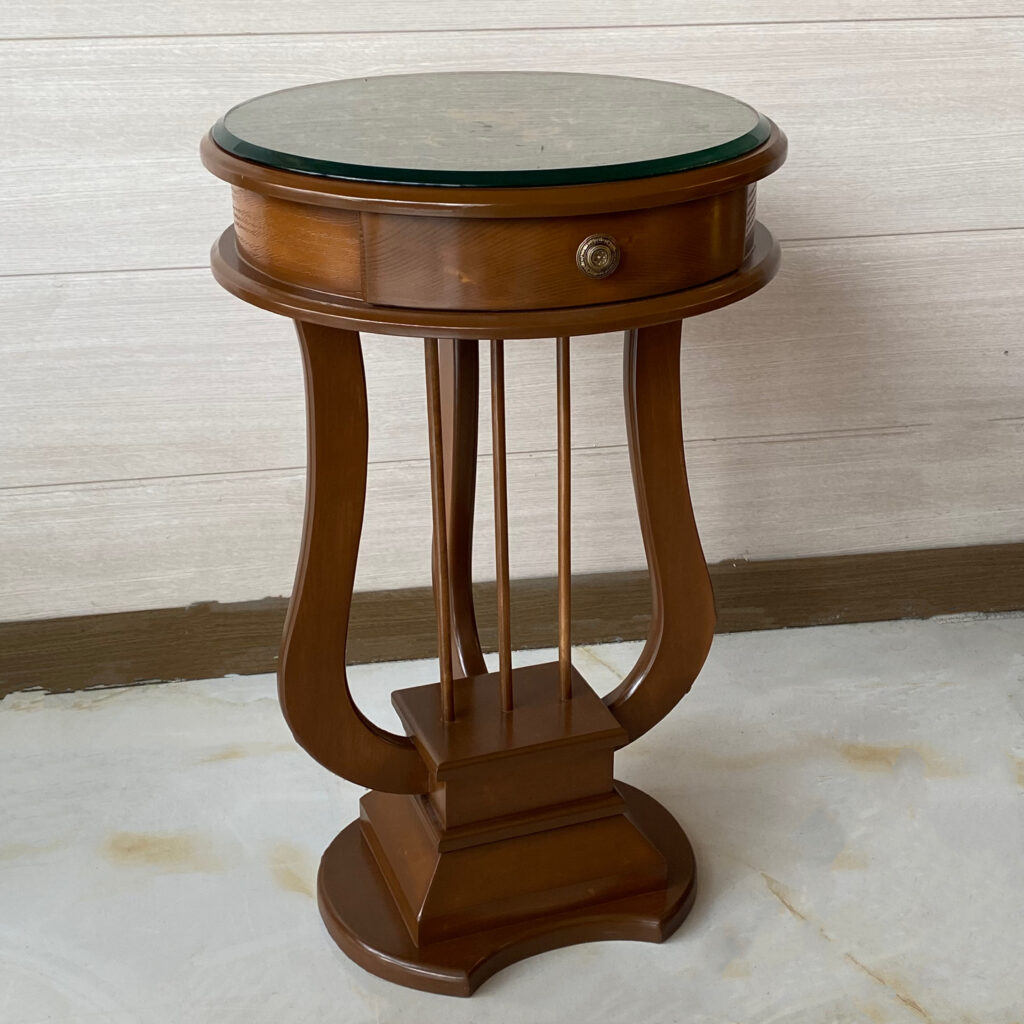 میز سرو چوبی معرق پایه گیتاری