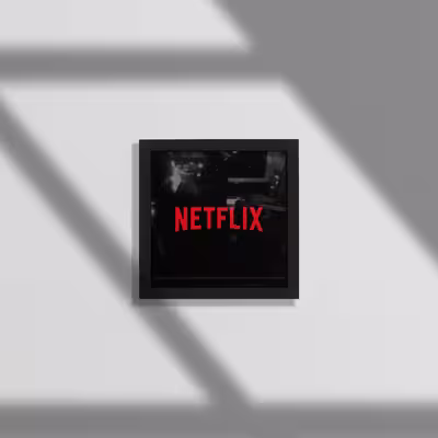تابلو طرح NETFLIX مدل Jm25