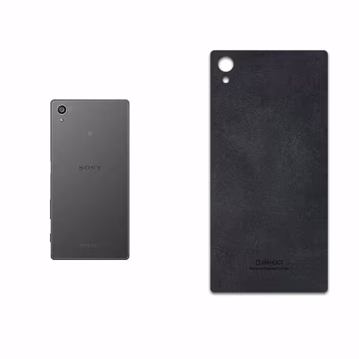 برچسب پوششی ماهوت مدل Graphite Buffalo Leather مناسب برای گوشی موبایل سونی Xperia Z5