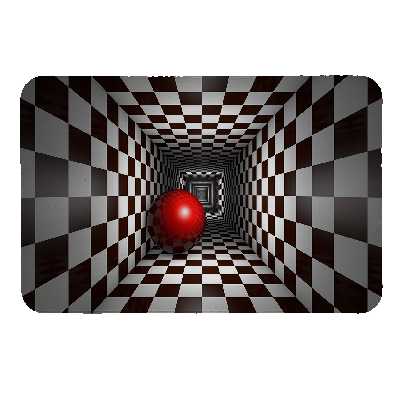 زیرقابلمه ای طرح گوی قرمز کد 5358 