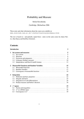 خرید و دانلود نسخه کامل کتاب Probability and Measure