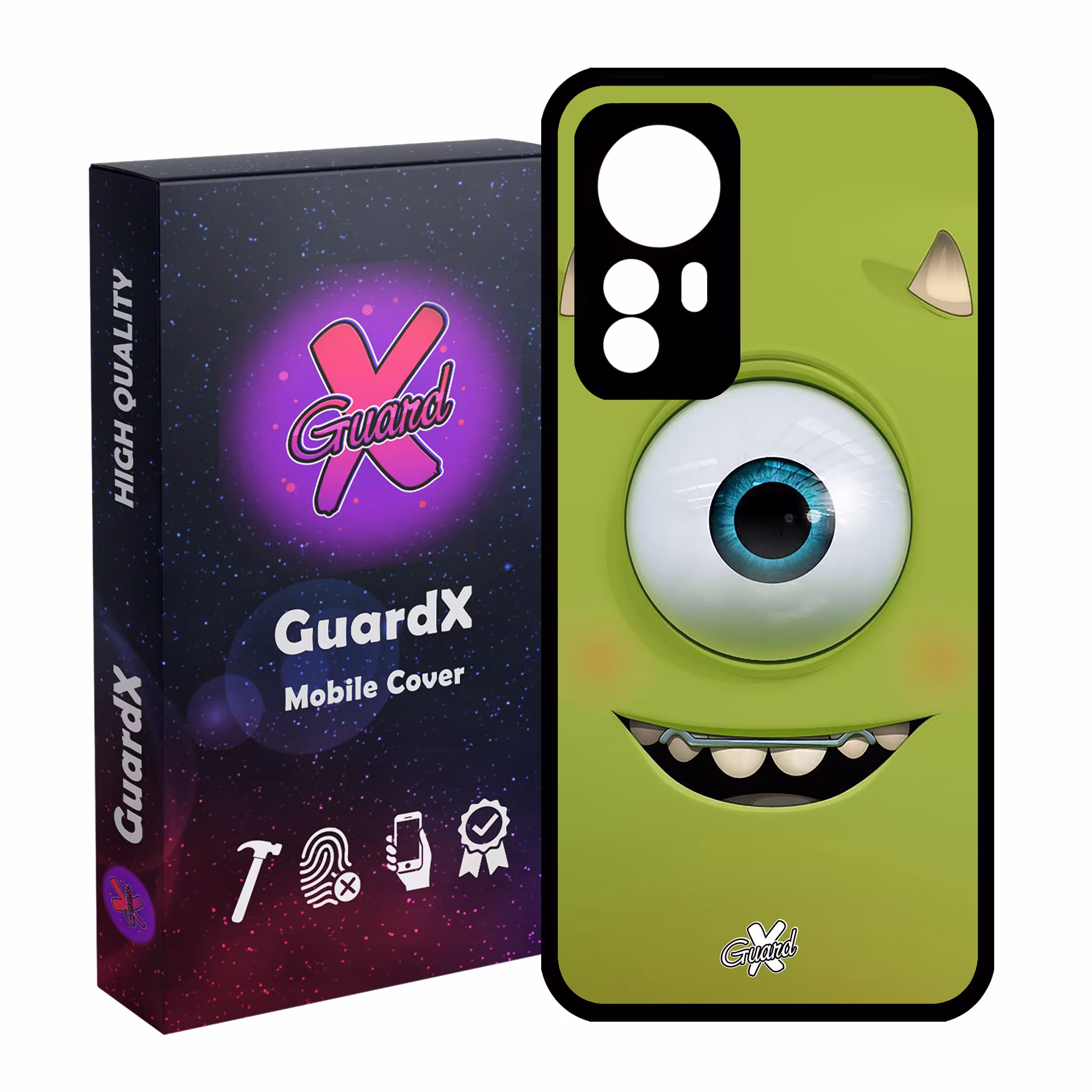 کاور گارد ایکس طرح مایک مدل Glass10385 مناسب برای گوشی موبایل شیائومی Mi 12/Mi 12X/Mi 12S