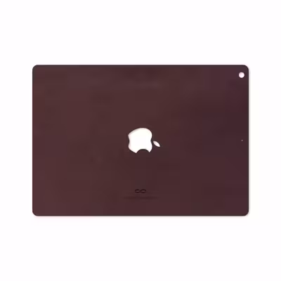 برچسب پوششی ماهوت مدل Matte-Dark-Brown-Leather مناسب برای تبلت اپل iPad 9.7 (GEN 5) 2017 A1823