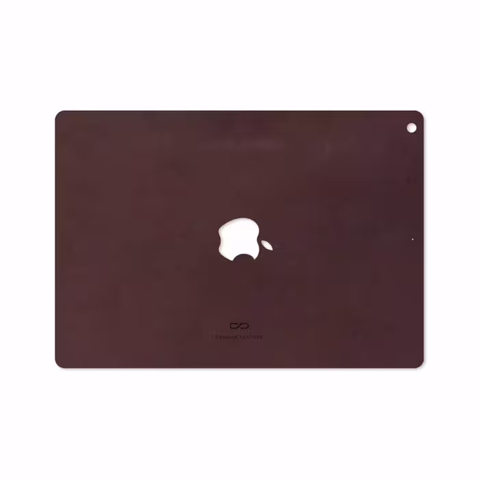 برچسب پوششی ماهوت مدل Matte-Dark-Brown-Leather مناسب برای تبلت اپل iPad 9.7 (GEN 5) 2017 A1823