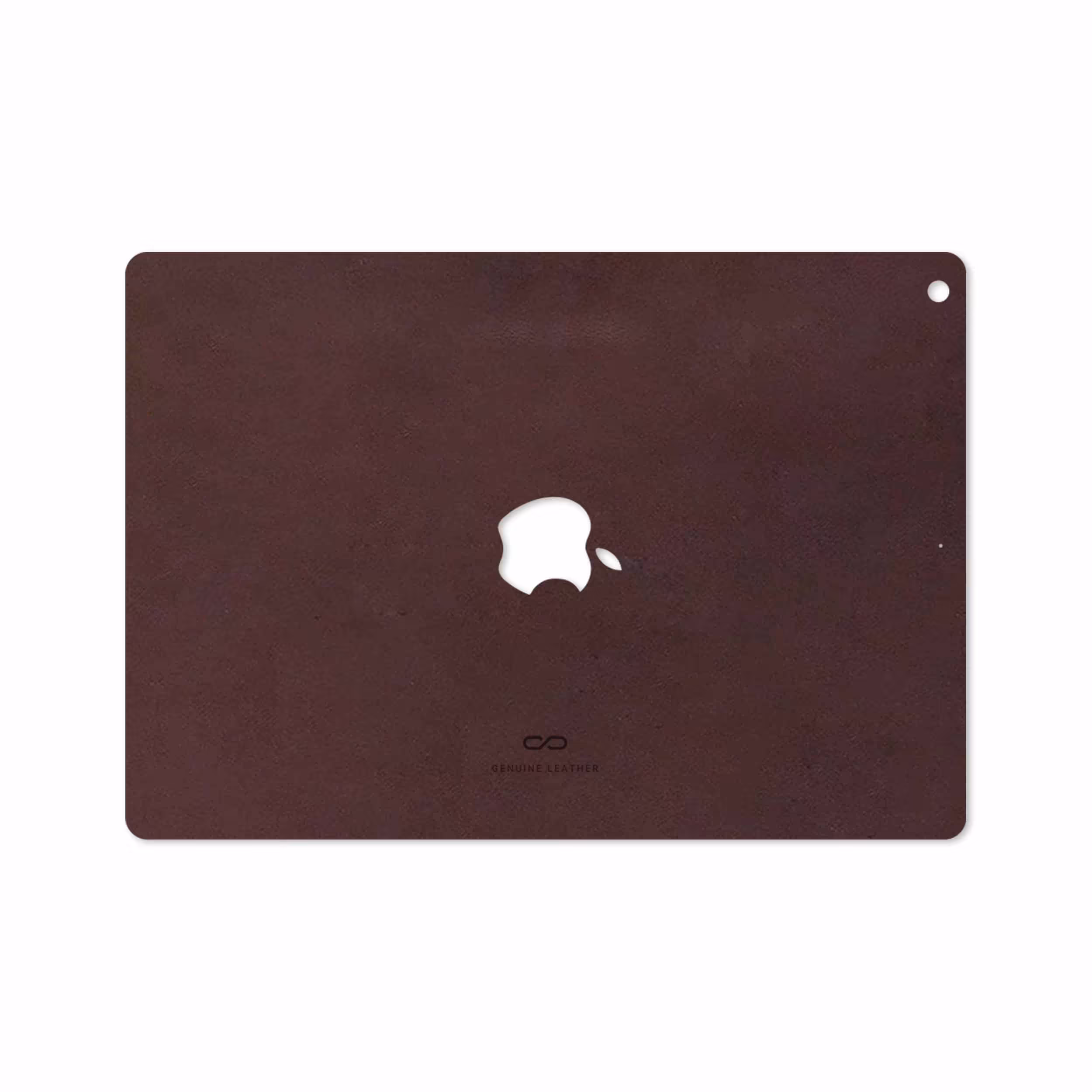 برچسب پوششی ماهوت مدل Matte-Dark-Brown-Leather مناسب برای تبلت اپل iPad 9.7 (GEN 5) 2017 A1823