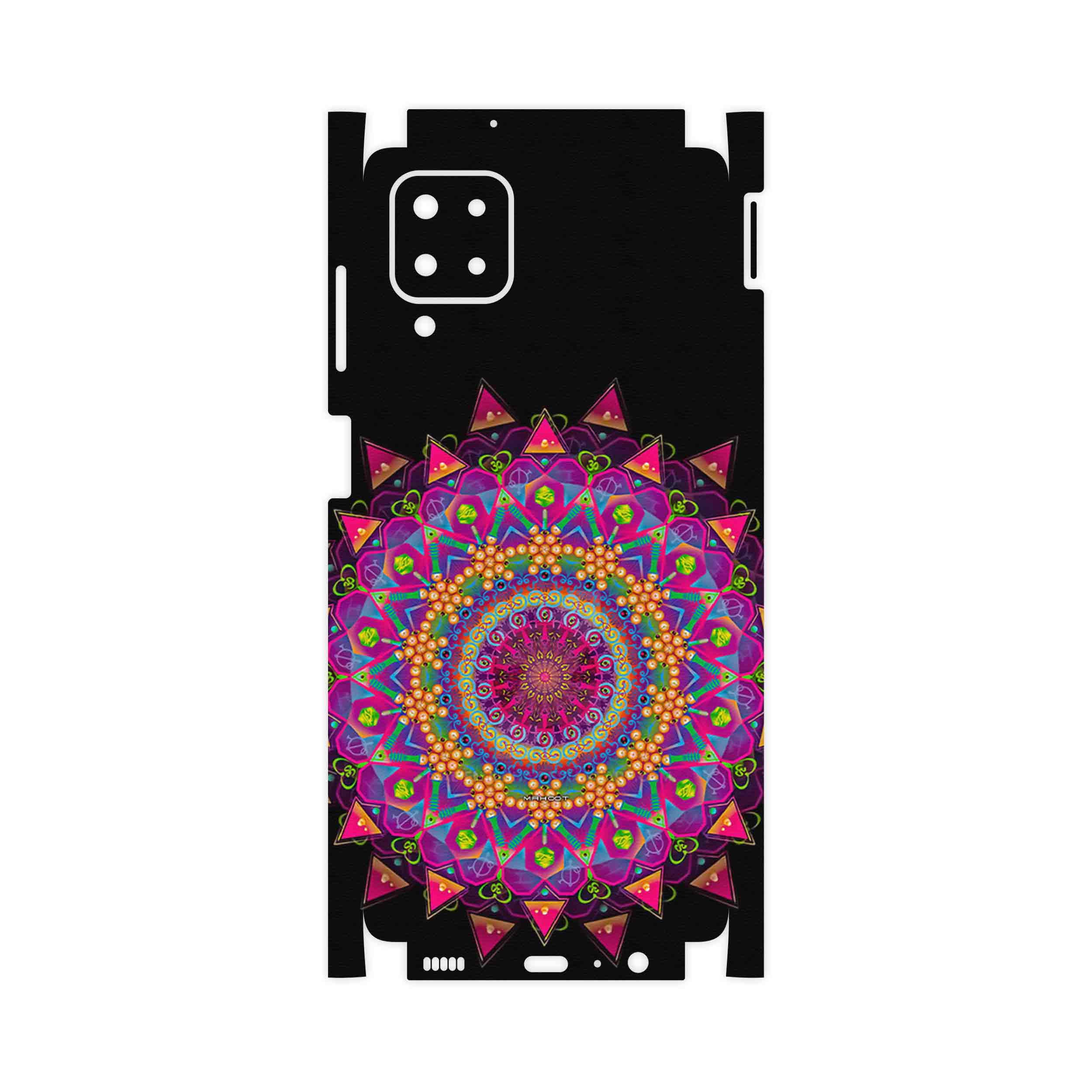 برچسب پوششی ماهوت مدل Mandala Design 5-FullSkin مناسب برای گوشی موبایل سامسونگ Galaxy M12
