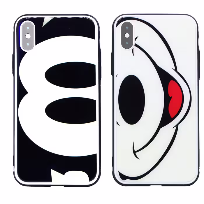 کاور طرح MICKEY MOUSE مدل BH-SET مناسب برای گوشی موبایل اپل Iphone XS MAX مجموعه 2 عددی