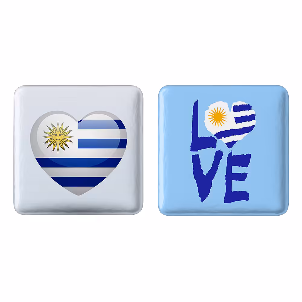 پیکسل خندالو مدل پرچم اروگوئه کد 2056120566 مجموعه 2 عددی