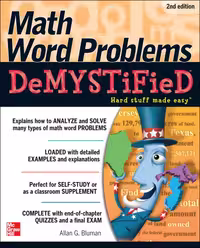 خرید و دانلود نسخه کامل کتاب Math Word Problems Demystified