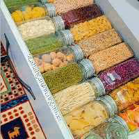 شیشه مکعبی مک کارتی 22 سانتی حبوبات