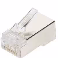 سوکت شبکه شیلد دار AMP Cat5 SFTP