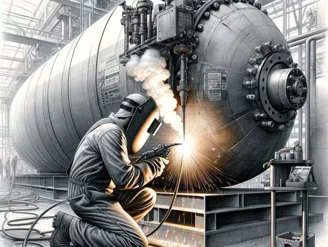 دانلود و خرید جزوه جوشکاری مخازن تحت فشار(راهنمای استفاده از کد ASME)