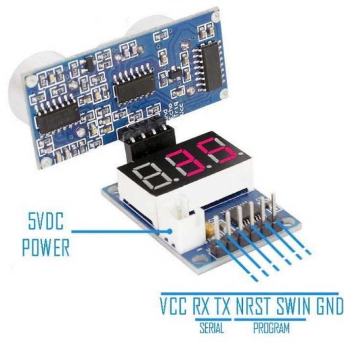ماژول راه انداز سنسور اولتراسونیک مدل HC-SR04