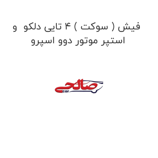 فیش ( سوکت ) 4 تایی دلکو و استپر موتور دوو اسپرو
