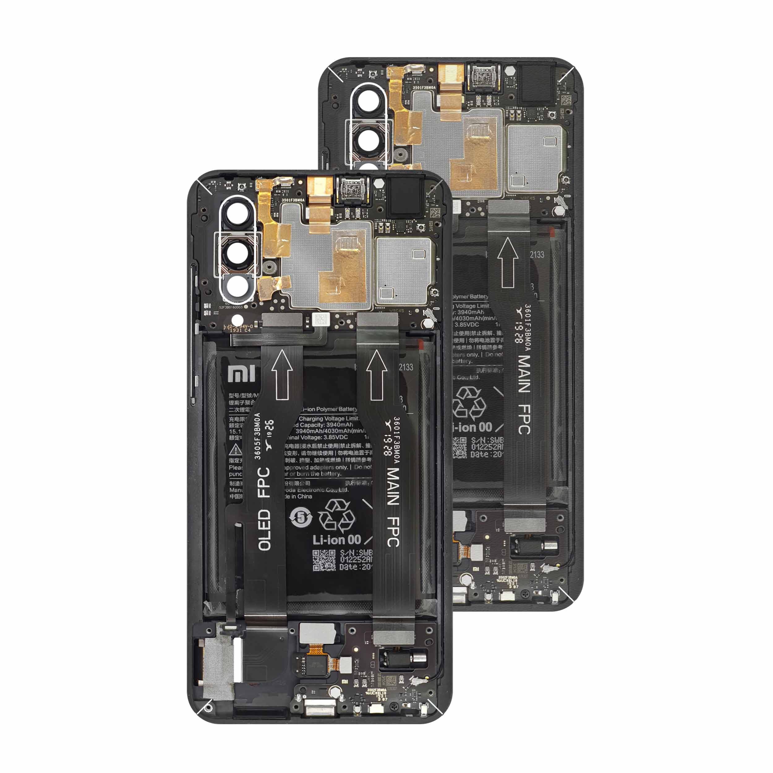 برچسب پوششی ماهوت مدل Underskin VIVID مناسب برای گوشی موبایل شیائومی MI 9 Lite بسته دو عددی