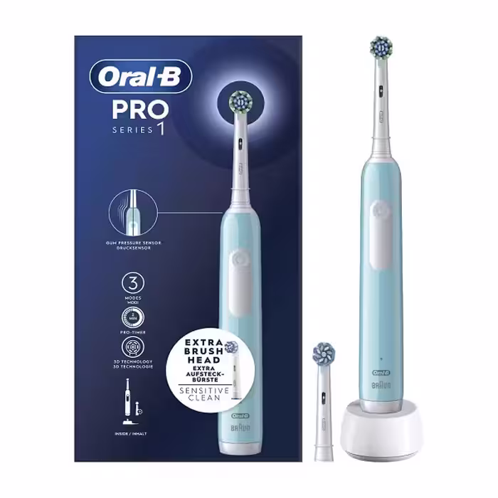 مسواک برقی اورال بی مدل PRO SERIES1 به همراه سری یدک اضافه