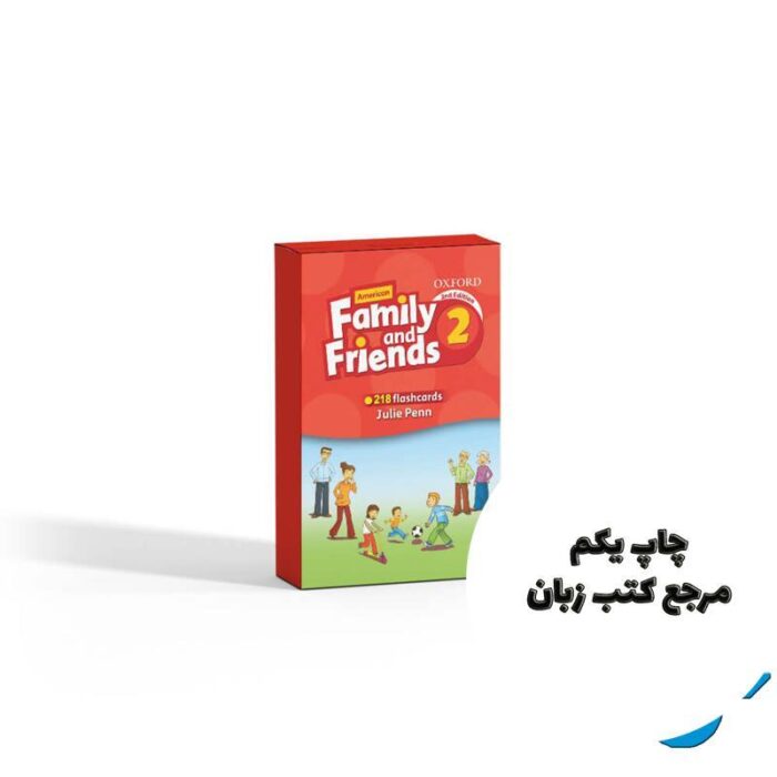 Family and Friends 2 2nd Flash Cards (فلش کارت)