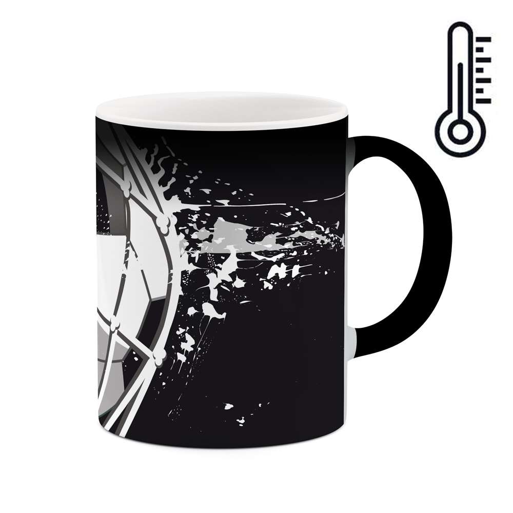 ماگ حرارتی کاکتی طرح توپ فوتبال مدل mgh12444