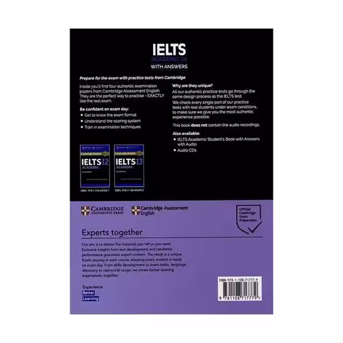 کتاب IELTS Cambridge 14 Academic اثر جمعی از نویسندگان انتشارات کمبریج 