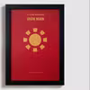 تابلو طرح آیرون من مارول ironman marvel BL007