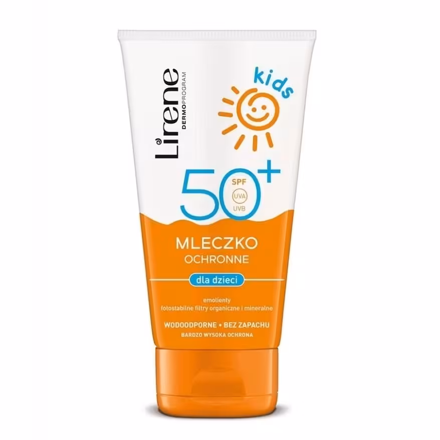 شیر ضد آفتاب 150 میل ضد آب SPF50  لیرن Lirene