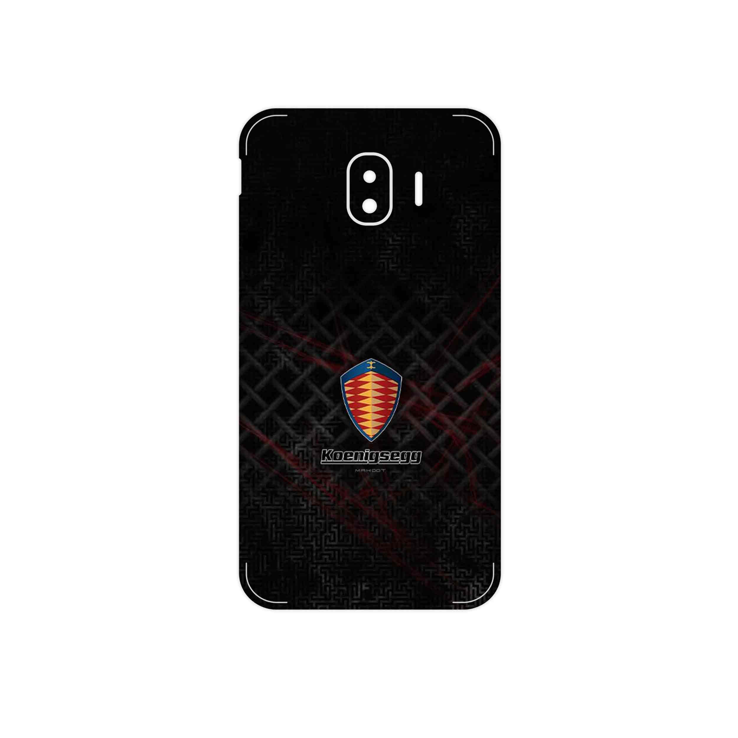 برچسب پوششی ماهوت مدل Koenigsegg Automotive AB مناسب برای گوشی موبایل سامسونگ Galaxy J2 Pro 2018
