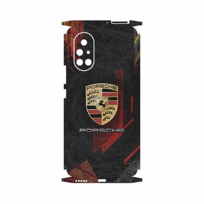 برچسب پوششی ماهوت مدل Porsche-Logo-FullSkin مناسب برای گوشی موبایل هوآوی Nova 8